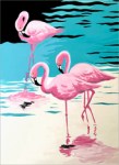 6026 22-30 Flamingók